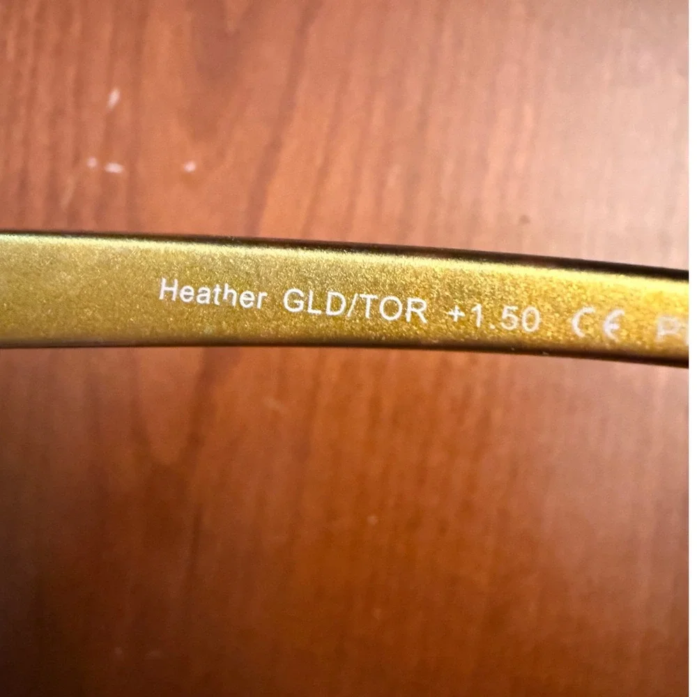 Sight Station Reading‎ Glasses +1.50 Heather Gold Tortoise shell
